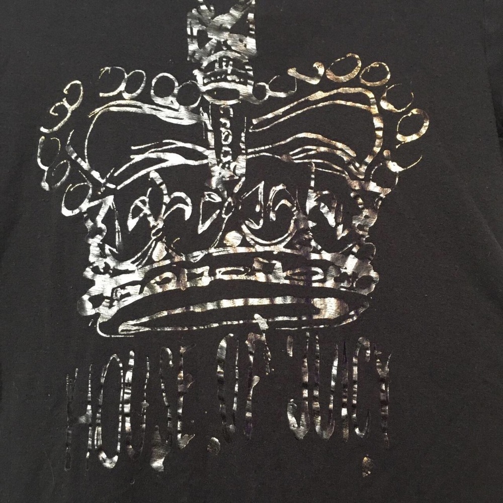 Juicy Couture “House of Juicy” asymmetrical tshirt